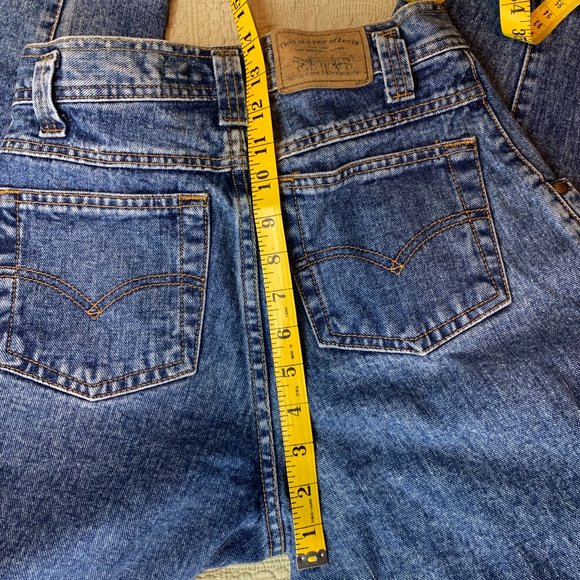 Levi's 990 Series Vintage Jeans Sz 7 - Picture 8 of 12
